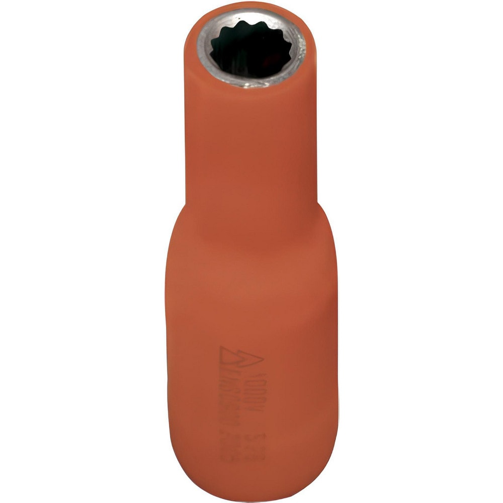 Standard Hand Socket: 3/8" Drive, 19/32" Socket, 12-Point