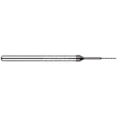 Micro Drill Bit: #92 (0.0079"), 130 deg, Solid Carbide