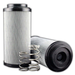 Replacement/Interchange Hydraulic Filter Element: Microglass, 10 µ