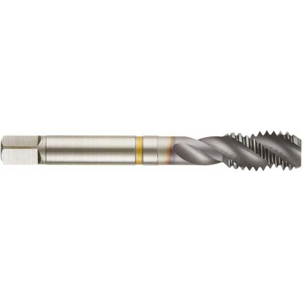 Spiral Flute Tap: M12x1.75, Metric, 3 Flute, Modified Bottoming, 6H Class of Fit, Cobalt, Ignator Finish
