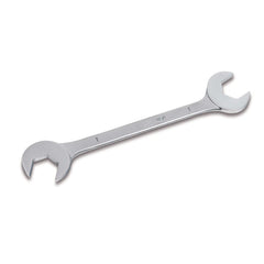 Open End Wrenches; Wrench Type: Open End Wrench; Tool Type: 1-7/16"  SAE 15° - 60° Double Open End Angle-Head Wrench; Head Type: Open End, Double End; Wrench Size: 1-7/16"; Number Of Points: 12; Material: Steel; Finish: Satin, Chrome