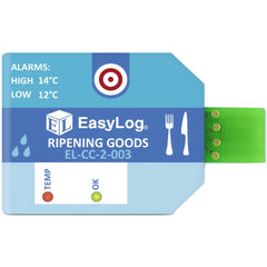 +/-.3 -30-70C 2% 10/PK RIPE GOODS TEMP/HUM LOG