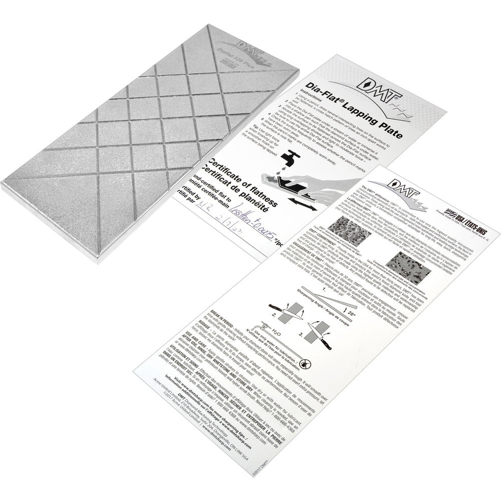 Sharpening Stone: 10'' OAL, 4'' Wide, 2-1/2'' Thick, Rectangle, Diamond