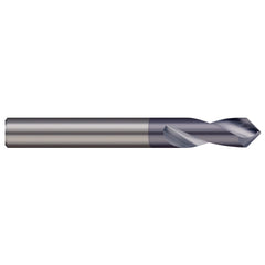 Spotting Drill:  100 ° Point, Solid Carbide