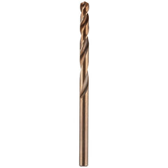 Mechanics Drill Bit:  0.1770" Dia,  135°,  Cobalt,  Hex Shank,  Split Point