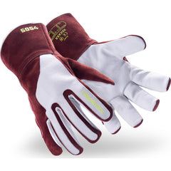 Welding Gloves: HeatArmor™ Size X-Large, Goatskin Leather, Pair, for MIG