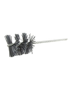 2 3/4″ Diameter × 120 Grit, 10″ OAL, Silicon Carbide, Rectangular Filament Abrasive Nylon Brushes