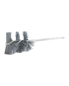 4″ Diameter × 320 Grit, 14″ OAL, Silicon Carbide, Rectangular Filament Abrasive Nylon Brushes