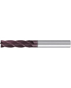 Chamfer End Mill; 8 mm Dia. × 32 mm LOC × 8 mm Shank Dia. × 80 mm OAL ; 5 FL ; Carbide ; AlTiN ; Series 2528A