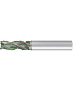 Chamfer End Mill; 8 mm Dia. × 19 mm LOC × 8 mm Shank Dia. × 63 mm OAL ; 3 FL ; Carbide ; GLT ; Series 2548K