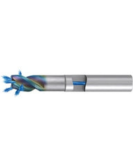 Square End Mill; 1/2″ Dia. × 1/2″ Shank Dia. × 3-1/4″ OAL ; 3 FL ; Carbide ; CrN ; Series 2889RZ