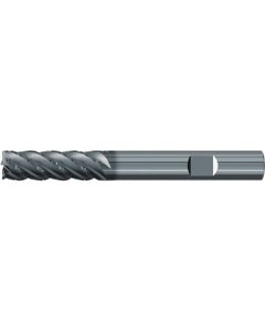 Square End Mill; 1/2″ Dia. × 1-1/2″ LOC × 1/2″ Shank Dia. × 3-3/4″ OAL ; 5 FL ; Carbide ; AlCr ; Series 2573L