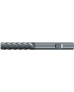 Square End Mill; 1/4″ Dia. × 1″ LOC × 1/4″ Shank Dia. × 2-3/4″ OAL ; 4 FL ; Carbide ; AlCr ; Series 2575L