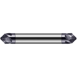 1/4″ Dia. × 0.12″ LOC × 1/4″ Shank Size × 2-1/2″ OAL, 90 Degrees, Carbide, AlTiN, Chamfer Cutters