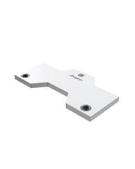 250 mm × 400 mm Steel Fixture Plate, 20 mm Thickness