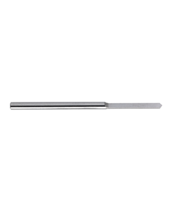 2.6 mm Dia. × 3 mm Shank Dia. × 50 mm OAL × 26 mm LCF, 120 Degrees, 10xD, Uncoated - Solid Carbide Drills