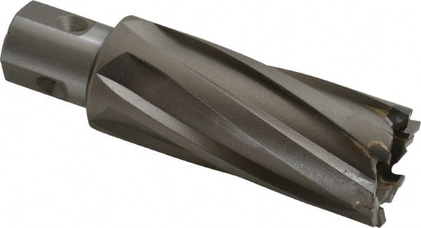 Nitto Kohki - 1-1/16" Diam x 2" Deep Carbide-Tipped Annular Cutter - Exact Tooling