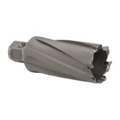 Nitto Kohki - 1-1/4" Diam x 2" Deep Carbide-Tipped Annular Cutter - Exact Tooling