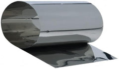 Made in USA - 1.25 m Long x 150 mm Wide x 0.65 mm Thick, Roll Shim Stock - Stainless Steel - Exact Tooling