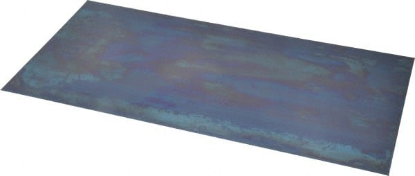 Made in USA - 6 Piece, 0.005 to 0.032 Inch Thickness, Spring Steel Shim Stock Sheet Assortment - 12 Inch Long x 6 Inch Wide - Exact Tooling