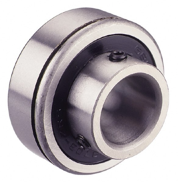 Value Collection - 7/8" Bore Diam, 2" OD, Double Seal Semi Ground Extra Light Radial Ball Bearing - 1 Row, Round Bore, 1,096 Lb Static Capacity, 2,040 Lb Dynamic Capacity - Exact Tooling
