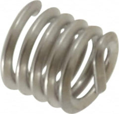Heli-Coil - #4-40 UNC, 0.168" OAL, Free Running Helical Insert - Tanged, Stainless Steel - Exact Tooling