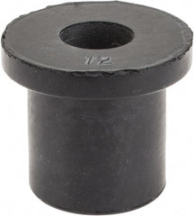 RivetKing - 5/16-18, 7/8" Diam x 1/8" Thick Flange, Rubber Insulated Rivet Nut - UNC Thread, Rubber, 9/16" Body Diam, 0.725" OAL - Exact Tooling
