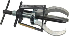 Posi Lock Puller - Steel 3-Jaw Miniature Bearing Puller - 3" Reach, For Bearings, Gears & Pulleys - Exact Tooling