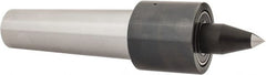 Riten - MT5 Taper Shank, 2-3/8" Head Diam 2,200 Lb Capacity Live Center - 2,500 Max RPM, 2-1/2" Head Length, 1/2" Point Diam, 2" Point Len, 900 Lb Max Workpc, Tracer Point - Exact Tooling