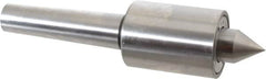 Riten - MT3 Taper Shank, 1-3/4" Head Diam 4,600 Lb Capacity Live Center - 5,000 Max RPM, 2-3/8" Head Length, 7/8" Point Diam, 1-1/8" Point Len, 920 Lb Max Workpc, Standard Point - Exact Tooling