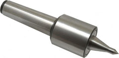 Riten - MT5 Taper Shank, 2-7/8" Head Diam 9,000 Lb Capacity Live Center - 5,500 Max RPM, 3-5/16" Head Length, 1/2" Point Diam, 2-1/2" Point Len, 1,100 Lb Max Workpc, 15/16" Tip Diam, Long Point - Exact Tooling