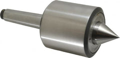 Riten - MT4 Taper Shank, 3-3/4" Head Diam 10,900 Lb Capacity Live Center - 4,000 Max RPM, 3-27/32" Head Length, 1.6563" Point Diam, 1-3/4" Point Len, 4,800 Lb Max Workpc, Standard Point - Exact Tooling