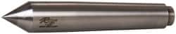 Riten - 0.938" Head Diam, Carbide-Tipped Steel Standard Point Solid Dead Center - 3MT Morse Taper, 0.938" Point Diam, 5-1/4" OAL - Exact Tooling