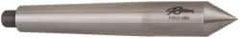 Riten - 0.475" Head Diam, Hardened Tool Steel Standard Point Half Dead Center - 1MT Morse Taper, 0.475" Point Diam, 3-5/16" OAL - Exact Tooling