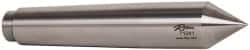 Riten - 1.231" Head Diam, Hardened Tool Steel Standard Point Solid Dead Center - 4MT Morse Taper, 1.231" Point Diam, 6-3/4" OAL - Exact Tooling