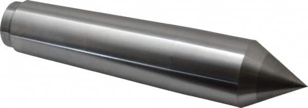 Riten - 1-3/4" Head Diam, Carbide-Tipped Steel Standard Point Solid Dead Center - 5MT Morse Taper, 1-3/4" Point Diam - Exact Tooling