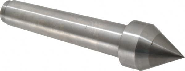 Riten - 1-3/4" Head Diam, Carbide-Tipped Steel Standard Point Solid Dead Center - Jarno 10 Taper, 1-3/4" Point Diam - Exact Tooling