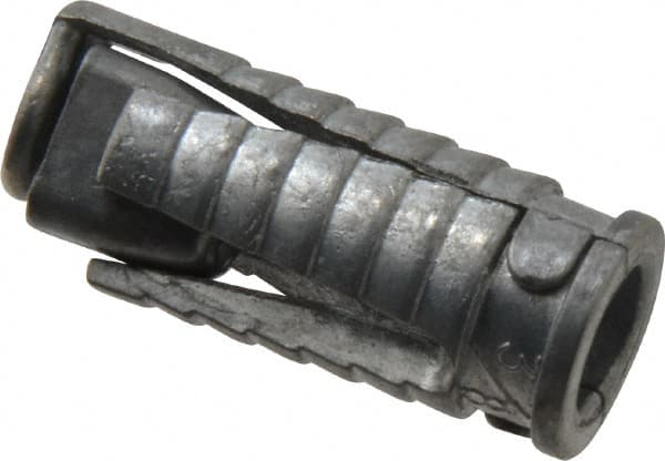Made in USA - 11/16" Diam, 11/16" Drill, 1-3/4" OAL, Four Way Expansion Concrete Anchor - Grade 5 Alloy Steel, Zinc-Plated Finish, Hex Nut Head, Hex Drive - Exact Tooling