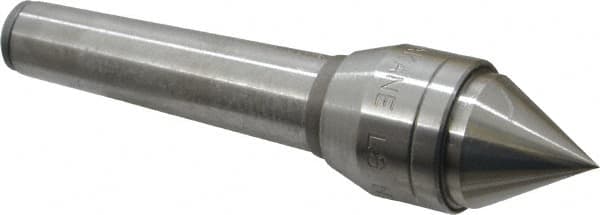 Value Collection - MT2 Taper Shank, 1.09" Head Diam Live Center - 0.945" Point Diam, 0.91" Point Len, 440 Lb Max Workpc, 4.73" OAL, Standard Point - Exact Tooling