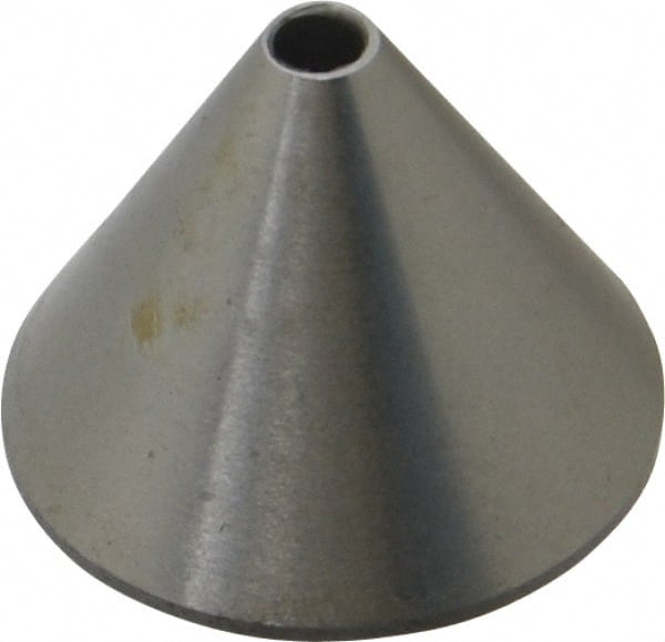 Concentric - 2MT Taper, 1/4 to 1.31" Point Diam, Hardened Tool Steel Lathe Bell Head Point - Compatible with Live Centers - Exact Tooling