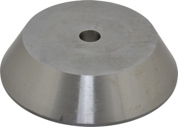Concentric - 3.14 to 4.22" Point Diam, Hardened Tool Steel Lathe Bell Head Point - Compatible with Live Centers - Exact Tooling