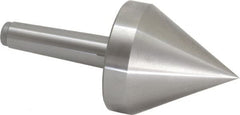 Royal Products - MT3 Taper Shank, 3-5/32" Head Diam 2,255 Lb Capacity Live Center - 5,000 Max RPM, 3-3/8" Head Length, 1" Point Diam, 3.39" Point Len, 475 Lb Max Workpc, 6-15/16" OAL, Pipe Nose Point - Exact Tooling