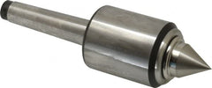 Royal Products - MT2 Taper Shank, 1-3/4" Head Diam 2,155 Lb Capacity Live Center - 6,000 Max RPM, 2.12" Head Length, 7/8" Point Diam, 1.07" Point Len, 885 Lb Max Workpc, 5-13/16" OAL, 3/8" Tip Diam, Standard Point - Exact Tooling