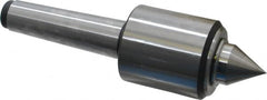 Royal Products - MT4 Taper Shank, 2.45" Head Diam 4,390 Lb Capacity Live Center - 5,000 Max RPM, 2.78" Head Length, 1-1/4" Point Diam, 1.47" Point Len, 2,240 Lb Max Workpc, 8-5/8" OAL, 1/2" Tip Diam, Standard Point - Exact Tooling