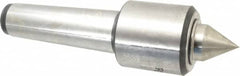 Royal Products - MT6 HD Taper Shank, 3.82" Head Diam 5,300 & 10,540 Lb Capacity Live Center - 3,000 Max RPM, 3.89" Head Length, 2" Point Diam, 2.31" Point Len, 5,240 Lb Max Workpc, 14" OAL, Standard Point - Exact Tooling