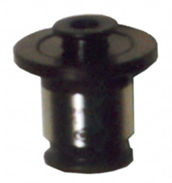 Bilz - 0.138" Tap Shank Diam, 0.106" Tap Square Size, M3 Tap, #0 Tapping Adapter - 0.2756" Projection, 0.591" Tap Depth, 1.0433" OAL, 0.5118" Shank OD, Through Coolant, Series WE 0 - Exact Tooling