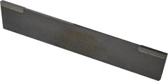 Accupro - 1/8 Inch Wide x 3/4 Inch High x 5 Inch Long, Parallel Blade, Cutoff Blade - Micrograin Grade, Bright Finish - Exact Tooling