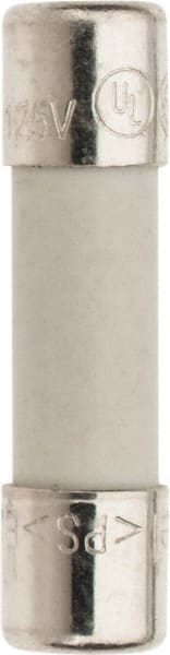 Ferraz Shawmut - 125 VAC, 6 Amp, Time Delay Miniature Glass Fuse - Clip Mount, 20mm OAL, 10 kA Rating, 5mm Diam - Exact Tooling