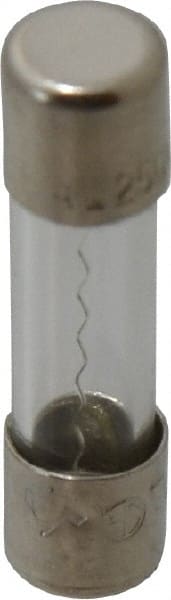 Ferraz Shawmut - 250 VAC, 4 Amp, Fast-Acting Miniature Glass Fuse - Clip Mount, 20mm OAL, 5mm Diam - Exact Tooling