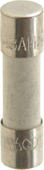 Ferraz Shawmut - 250 VAC, 6.3 Amp, Fast-Acting Miniature Ceramic Fuse - Clip Mount, 20mm OAL, 5mm Diam - Exact Tooling